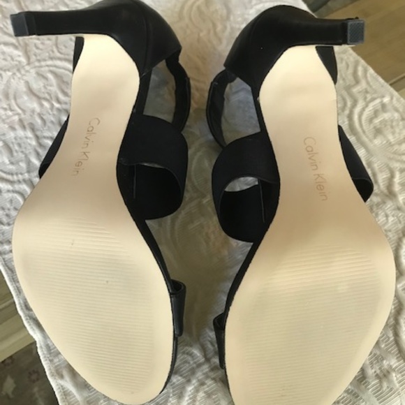 Calvin Klein Black Stiletto-ed Heels - Picture 5 of 5